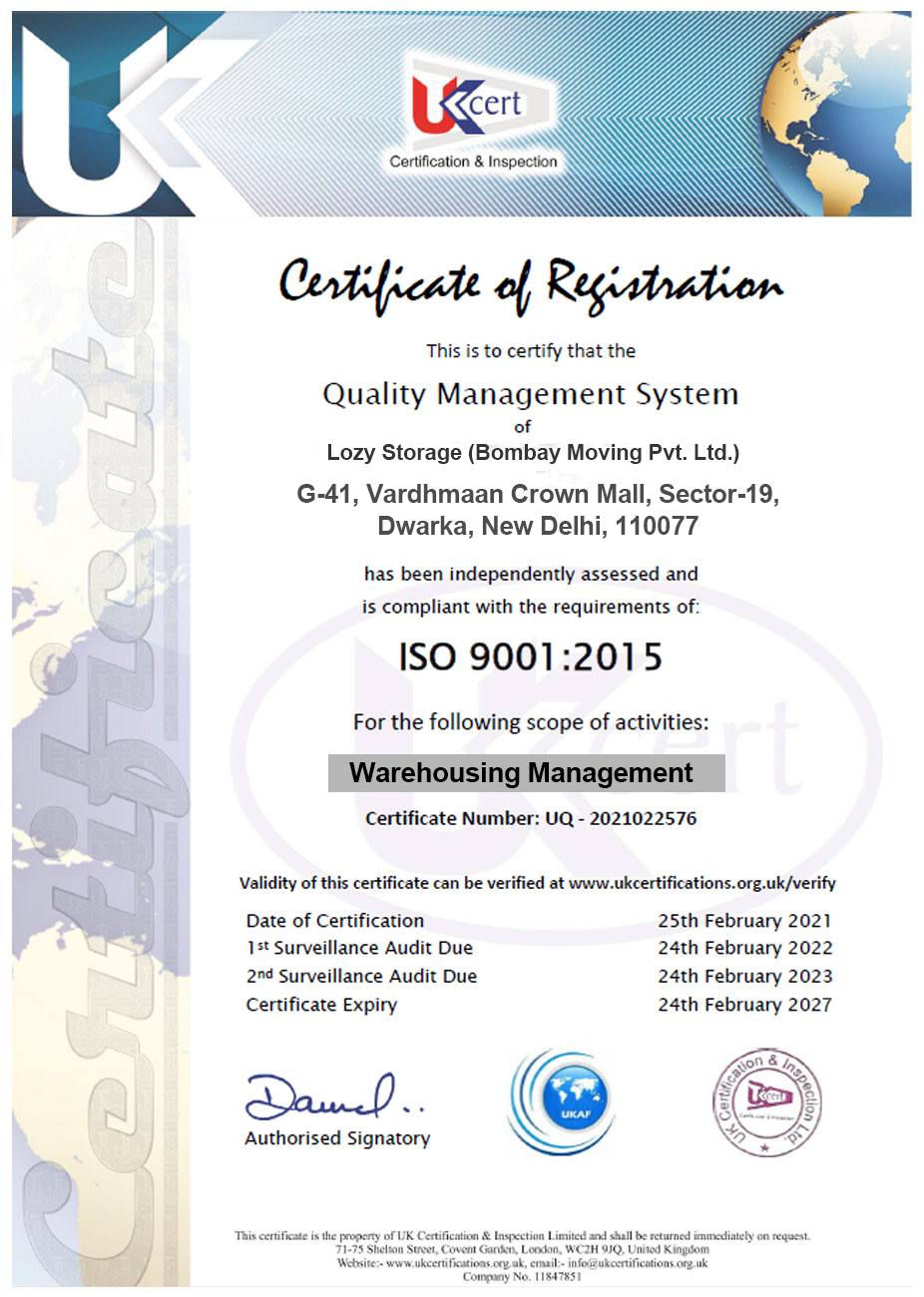 Lozy Storage Excellence Award